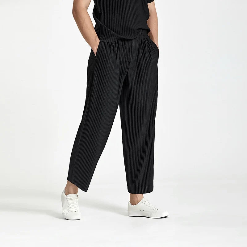 Ruggero – pantaloni plissettati eleganti